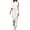 White, variant on Solid Color Jumpsuit Straight Pants And Exquisite Design Body Suit for Tall Women Elegant for Women Jumpsuits Jumpsuit for Women Summer Pin up Jumpsuit Fitted Bodysuit Outfits for Women Sweater