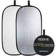 thumbnail image 1 of 2-in-1 Collapsible Reflector - Super Soft Silver/Natural White 20x40, 1 of 5