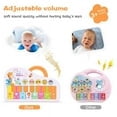 thumbnail image 4 of "Interactive Baby Piano Toy with 8 Keys, Colorful Lights & Sounds for Early Learning (Orange) - Safe ABS Material, Volume Control"  

"Musical Learning Piano for Infants 3+ Months - Animal Sounds,, 4 of 6