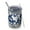 Dark Blue Daisy, variant on 12oz Tumblers Lightblue Daisy Flower Small Flowers Vacuum Insulated Stainless Steel Travel Tumbler Cups Mug with Lid and Straw for Beer,Coffee,Beverages with Cleaning Brush for Cold Hot Drinks