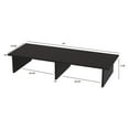 thumbnail image 2 of Convenience Concepts Designs2Go TV Monitor Stand Platform Riser Shelf, Black, 2 of 5
