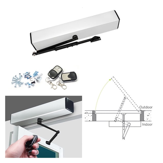 Automatic Swing Sliding Garage Gate Door Opener Door Operator Electric Door Closer With Remote Control Access Control ,Easy to Install