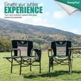 thumbnail image 3 of Silla de camping SUNNYFEEL resistente, portátil y plegable de 227 kg, 3 of 7