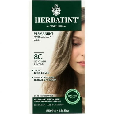 Herbal Hair Color (8C Light Ash Blonde) By Herbatint Hair Products