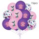 thumbnail image 1 of Globos de conchas marinas, globos de mylar de aluminio de conchas marinas multicolores para baby shower, cumpleaños, suministros de decoración para fiestas con temática del océano, 1 of 6