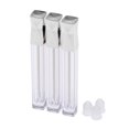 thumbnail image 4 of kurtrusly 3x 5ml Empty Clear Lip Gloss Tube Eyeshadow Lip Balm Bottle Container Silver, 4 of 8