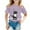 Z3332-Light Purple, variant on YUEHUA Girls T Shirts Size 7-8 Summer Girls' Large Sized Round Neck Heart Themed Print Short Sleeved Loose Fitting Casual T Shirt for Children, Size 8-9 Years