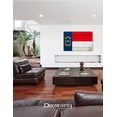thumbnail image 2 of DECORARTS - North Carolina State Flag Wall Art. Giclee Print on Acid Free Cotton Canvas, Canvas wall art for Wall Decor 36x24, 2 of 7