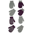 thumbnail image 3 of Disney Kids Winter Set, Vamparina Character 4 Pair Gloves or Mittens for Little Girl Age 2-7, 3 of 3