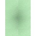 thumbnail image 1 of Ahgly Tapis Rectangulaire Lavable en Machine Intérieur Vert Menthe, 3 Pieds x 5 Pieds, 1 of 7
