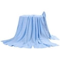 thumbnail image 1 of TIMIFIS Flannel Blanket Textile Towel, Quilt, Double Towel Blanket, Conditioning Quilt, Blanket, Bed Sheet, Summer Leisure Blanket Non-Functional Blankets, 1 of 4