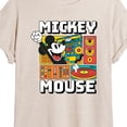 thumbnail image 3 of Disney - Mickey Wave Form - Women's Oversized T-Shirt, 3 of 5