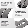 thumbnail image 5 of Car Seat Hooks for Headrest, Hooks for Car Seat Headrest, 2026 New Leather Multifunctional Double Hook for Handbags, 5 of 6