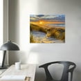 thumbnail image 4 of Orinice Sunset Landscape Sand Dunes Fine Art Aesthetic Poster & Print Wall Painting for Home Decor 16x12in, 4 of 6