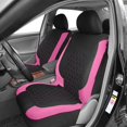 thumbnail image 2 of PEACNNG Universal Fit Car Seat Covers Set - 9pcs  Airbag Compatible  All-Season Polyester Covers with Sponge Filling  Machine Washable - For Men & Women - Suitable for All Vehicles - Perf, 2 of 7
