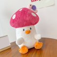 thumbnail image 3 of vnanda Soft Plush Pillow Plush Soft Mushroom Chick Stuffed Animal Bright Colors Companion Plush Toy for Kids Adults Gift, 3 of 8