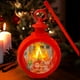 thumbnail image 5 of Lámpara de mano, decoraciones navideñas, luz de viento redonda navideña, luz de vela electrónica de mano LED, decoración para árbol de Navidad, luz de viento, luz de fiesta navideña, adornos navideños, 5 of 7