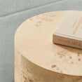 thumbnail image 6 of Modway Cosmos 16" Round Modern Burl Wood Side Table in Natural, 6 of 9