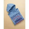 thumbnail image 3 of Happy Birthday America! Hoodie Women -Image by Shutterstock, Female Large, 3 of 4