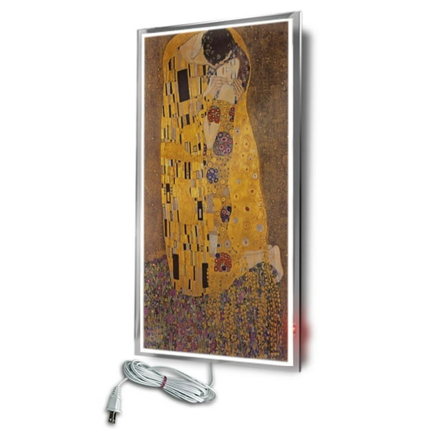CalorSolar CERATI Elbeso-450 057CaSol-2 Calefactor de Panel infrarrojo en Cristal para Pared, Paquete de 1