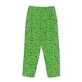 thumbnail image 5 of Xecao St Patrick's Day Women's Straight Lounge Pajama Pants: The Epitome of Relaxed Sleepwear, 5 of 9