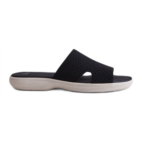Time and Tru Women's Comfort Knit Slide Sandals
