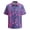 Hot Pink@GC@, variant on CONZONE Mens Hawaii Shirts Short Sleeve Buttons Down Shirts for Men Trendy Hawaiian Graphic Y2K Lapel Tropical Summer Beach Tops