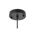 thumbnail image 5 of Living District Forte 1-Light Mid-Century Metal Pendant in Black Finish, 5 of 14