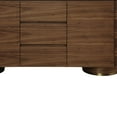 thumbnail image 3 of ACME Willene Contemporary Wood Server with Ceramic Top in Walnut/White, 3 of 8