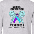 thumbnail image 4 of Inktastic Suicide Prevention Awareness Hope Support and Love Long Sleeve Youth T-Shirt, 4 of 5