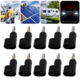 thumbnail image 1 of Stackable 4mm Banana Plug Set Screw Connectors Brass ABS 24A Electronics Industrial Equipment, 1 of 7