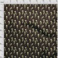 thumbnail image 4 of oneOone Silk Tabby Black Fabric Ocean Jelly Fish Dress Material Fabric Print Fabric By The Yard 42 Inch Wide, 4 of 4