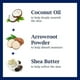 thumbnail image 4 of Desodorante Dr. Teal's aceite de coco en barra para dama 75 g, 4 of 5