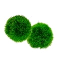 thumbnail image 3 of Mobutofu Aquarium Water Grass Decor 2Pcs Plastic Green Aquatic Plants Balls Realistic Modeling 3.9Inch, 3 of 6