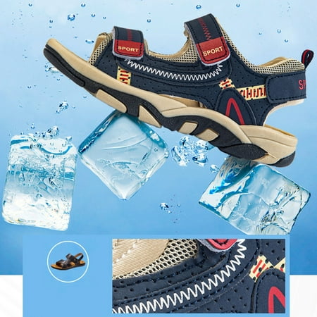 

TOWED22 Baby Sandals Summer Boys Girls Sandals Walking Shoes Kids Toddler Slides Sandals Unisex Children Casual Girls Sandals Green