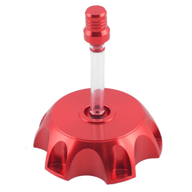 Accesorios de modificación de motocicletas todoterreno, tamaño gaosai, tanque de combustible de plástico, tapa de tanque de combustible de aluminio, tapa de tanque de aceite, tapa de ventilación