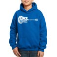 thumbnail image 1 of Boy's Word Art Hooded Sweatshirt - Peace Love Country, 1 of 2