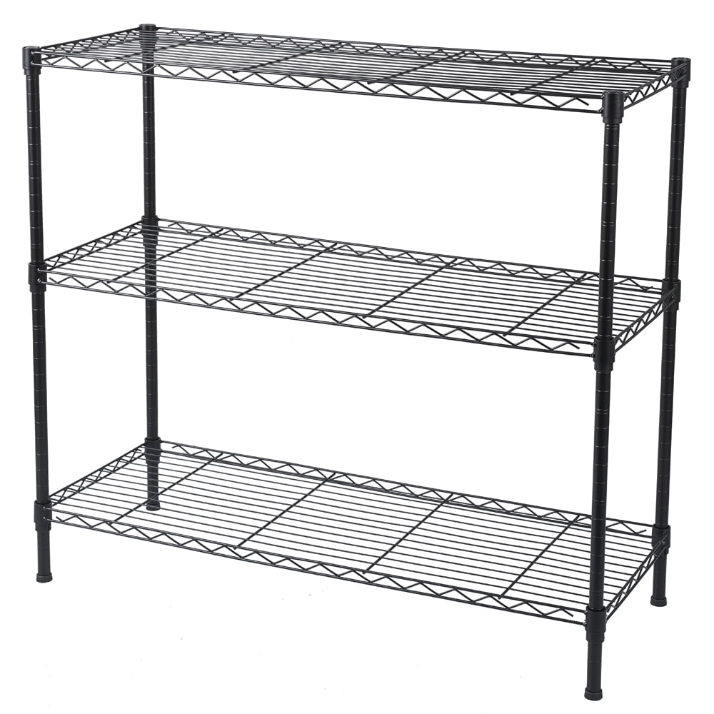 Veryke 3Tier Shelving Units, Storage Shelves, Storage Racks Organizer