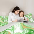 thumbnail image 5 of Castle Fairy Abstract Marble 2Pcs Bedding Comforter Set for Boys Girls Children,Gradient Marbling Watercolor Twin Comforter Sets,Gold Metallic Breathable Bedding Set,Luxury Bedroom Decor, 5 of 8