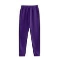 thumbnail image 3 of RPVATI Women Sets 2 Piece Outfits Fall Winter Long Sleeve Hoodie Wide Leg Baggy Sweatpants Casual Sweatsuits 2 Piece Set Lounge Maternity Oversized Track Suits 2025 Dark Purple L, 3 of 6