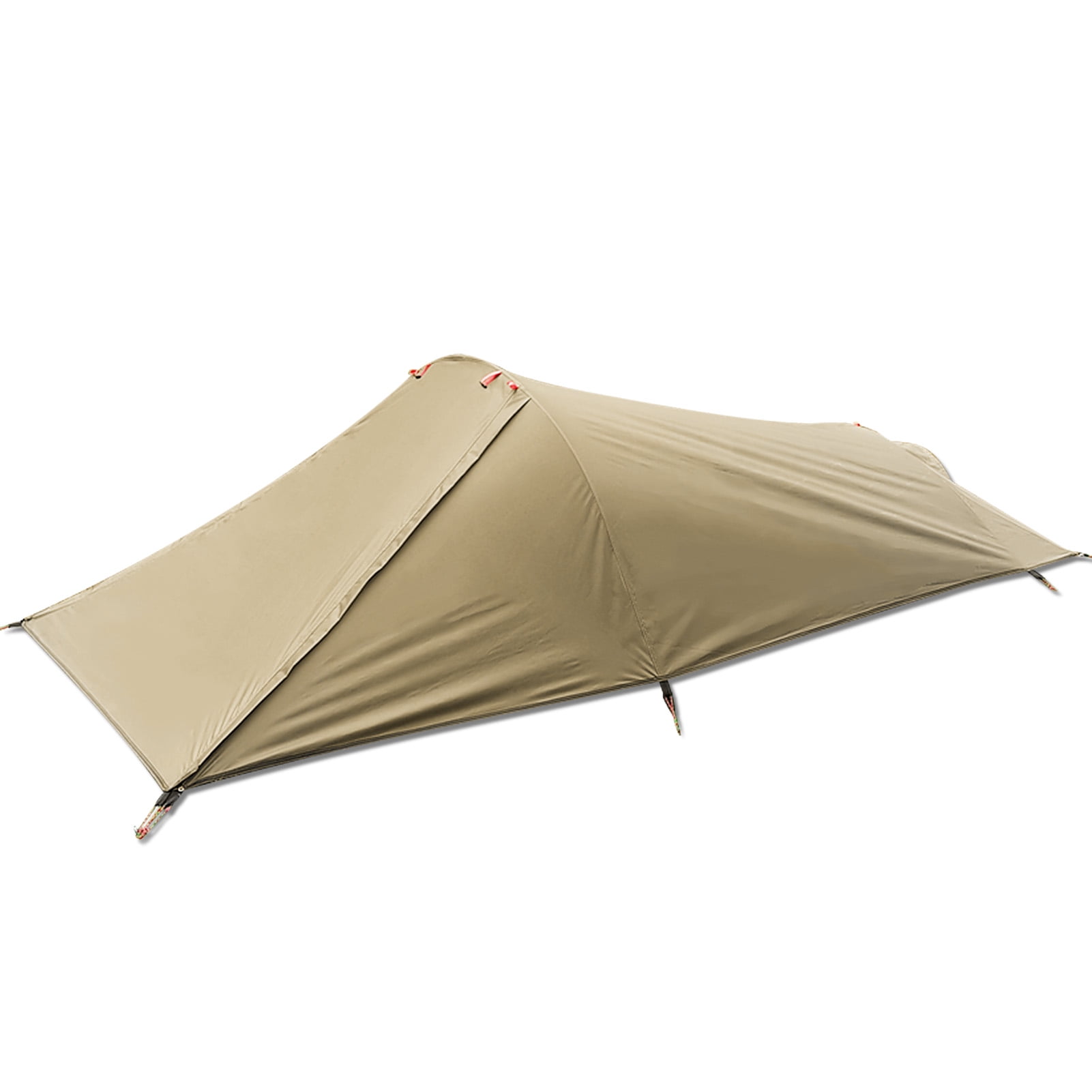 Tent  Outdoor Camping Tent Single Person Camping Tent Water Resistant Tent Aviation Aluminum Support Portable Sleeping Bag Tent