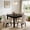 Black, variant on Fnova 39.4" Square Farmhouse Dining Table, Wood Coffee Table for 4 People, Modern Kitchen Table for Dining Room, Black (Chairs Not Included)