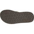 thumbnail image 6 of Men's Sanuk Fraid Not Thong Sandal Olive Canvas 11 M, 6 of 6
