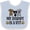 Blue and White, variant on Inktastic Veterinarian Daddy is a Vet Boys or Girls Baby Bib