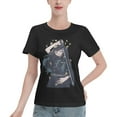 thumbnail image 1 of T-Shirt Basique à Manches Courtes pour Femmes Demon Slayer : Shitou Wuichiro, 1 of 6