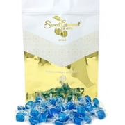 SweetGourmet Ice Blue Mint Squares | Peppermint Bulk Hard Candy Wrapped | 4 Pounds