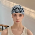 thumbnail image 4 of Unique Bargains 1 Pc Fashion Pattern Wide Headwrap for Women Blue, 4 of 5