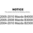 thumbnail image 2 of Front Steering Tie Rod End Kit For Mazda B2300 B3000 B4000, 2 of 2