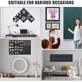 thumbnail image 6 of Yahome 12Pcs Large Cork Boards for Walls Cork Board 48 x 36 Inch ulletin Boards Alternative Cork Board for Office Home Classroom (Black), 6 of 7