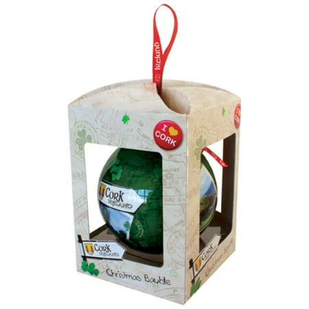 Christmas Decorations Company Shamrock Gift Company Ireland Holiday Decoration Christmas Bauble Featuring County Cork ()